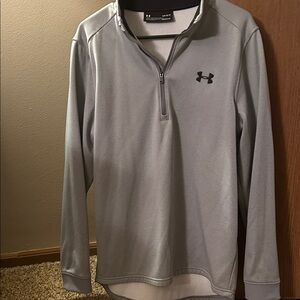 Under Armour Light Gray Performance Pullover